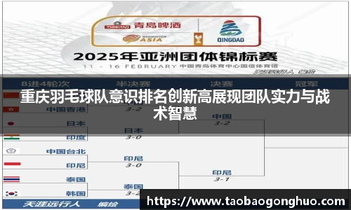 重庆羽毛球队意识排名创新高展现团队实力与战术智慧