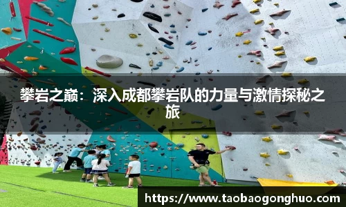 攀岩之巅：深入成都攀岩队的力量与激情探秘之旅